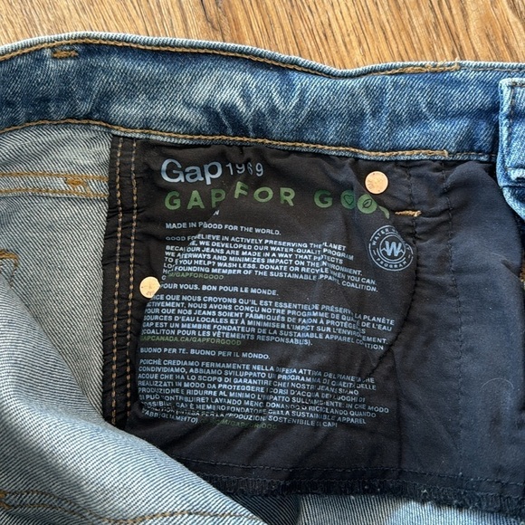 Gap Unisex size 30. High rise slim straight jeans - Picture 5 of 8